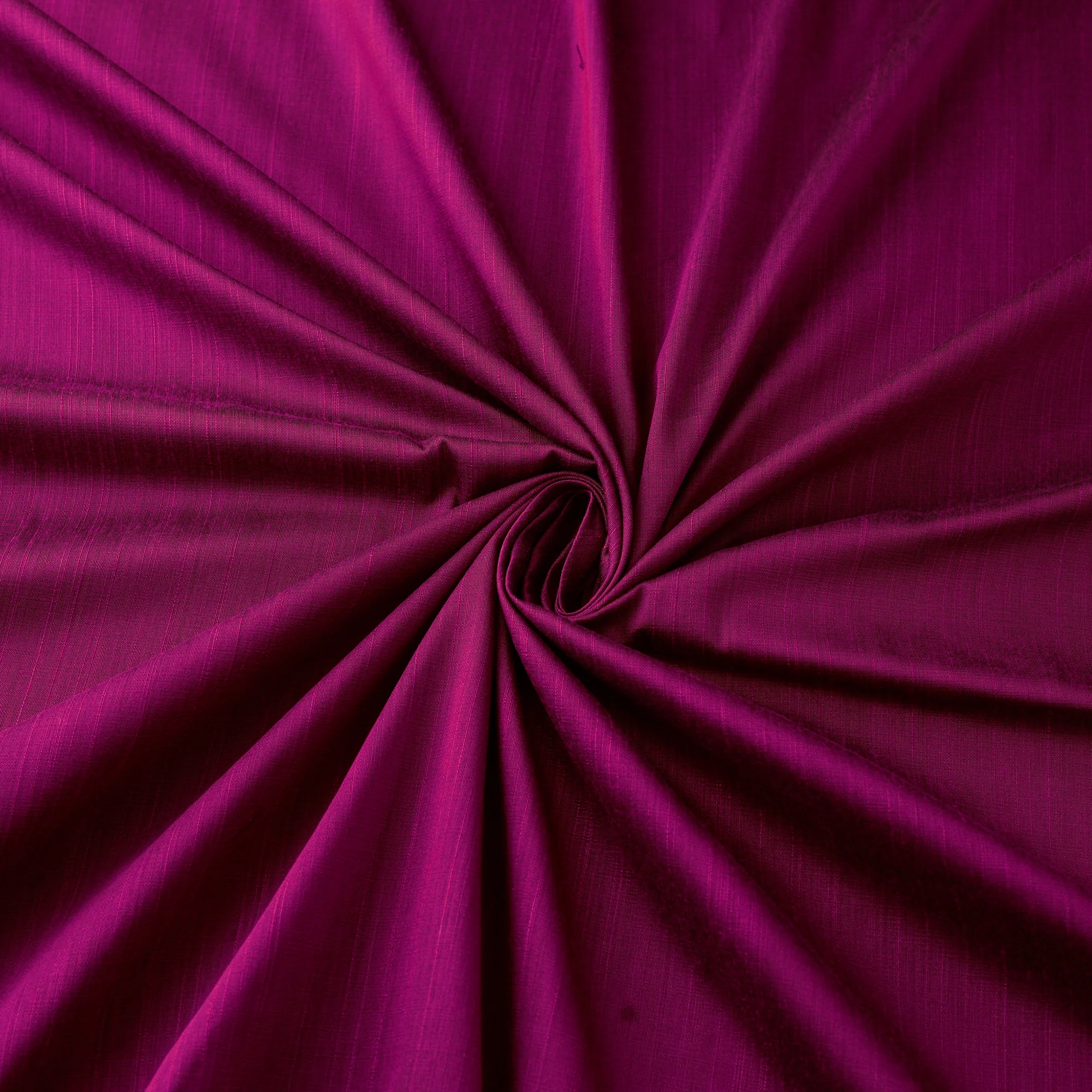 Pink - Plain Slub Silk Fabric 15 - Image 3