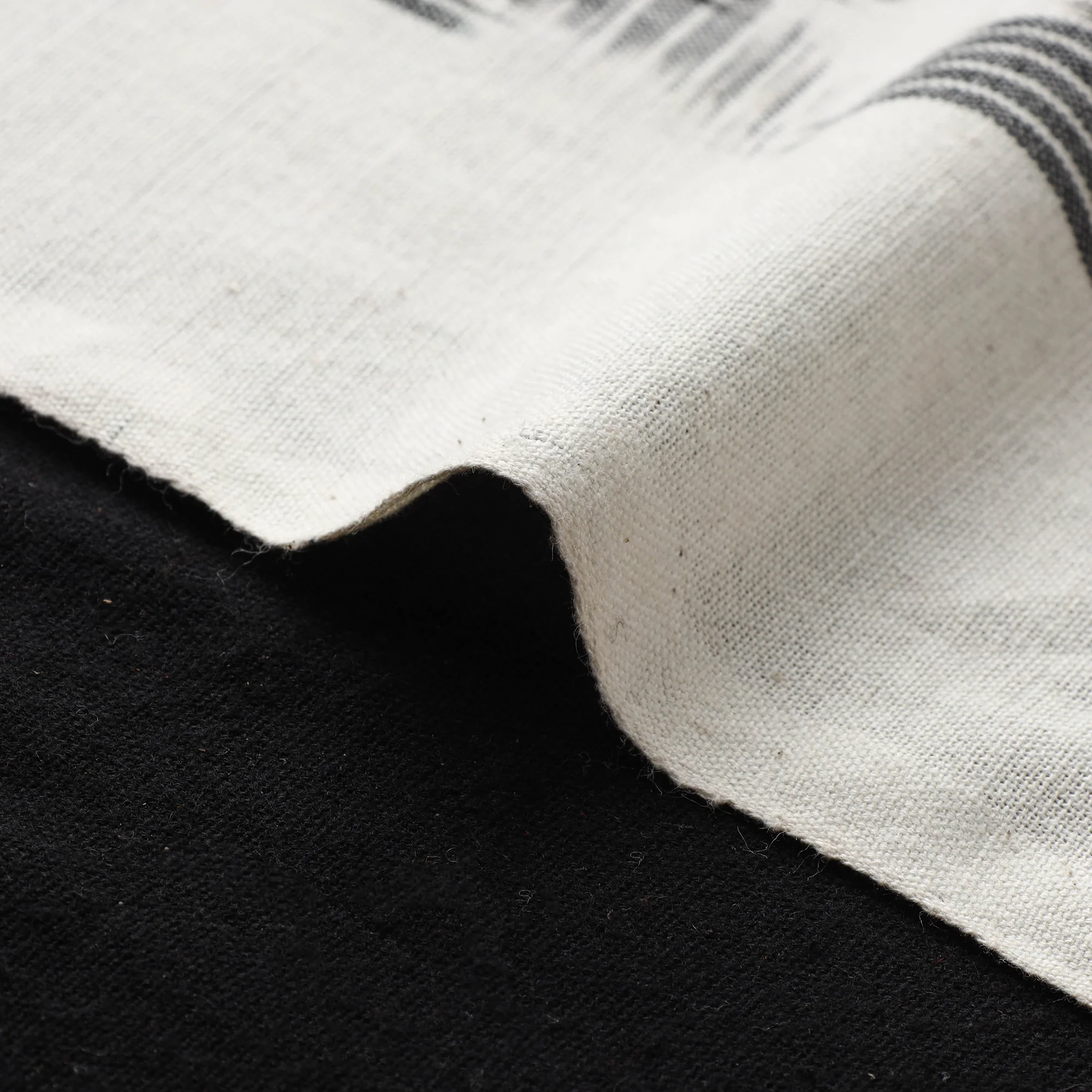 Pochampally Double Ikat Handloom Cotton Fabric 19 - Image 4
