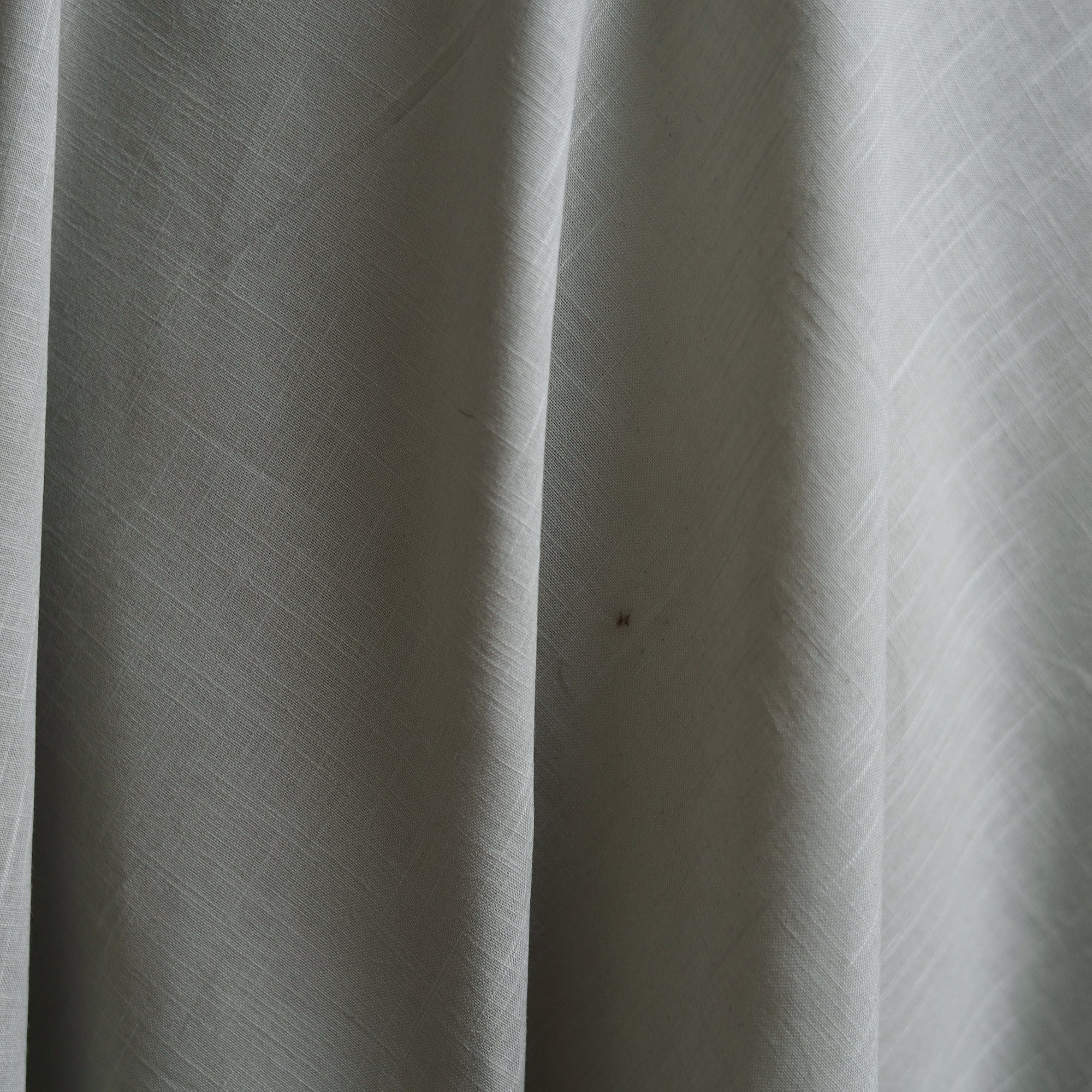 Blue - Prewashed Slub Cotton Plain Fabric 48 - Image 3