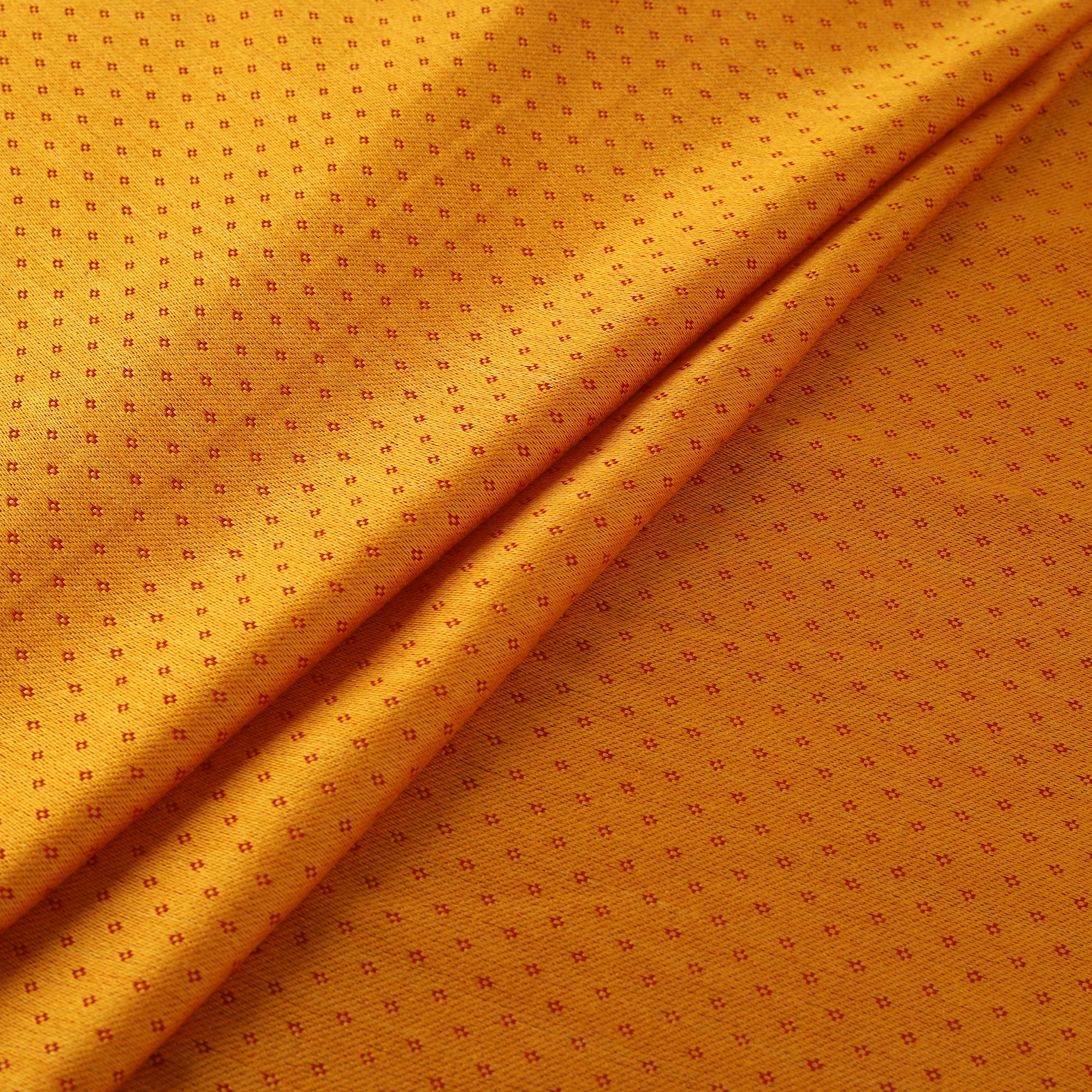 Pure Handloom Silk Cotton Mashru Fabric (Width - 22 in) 08