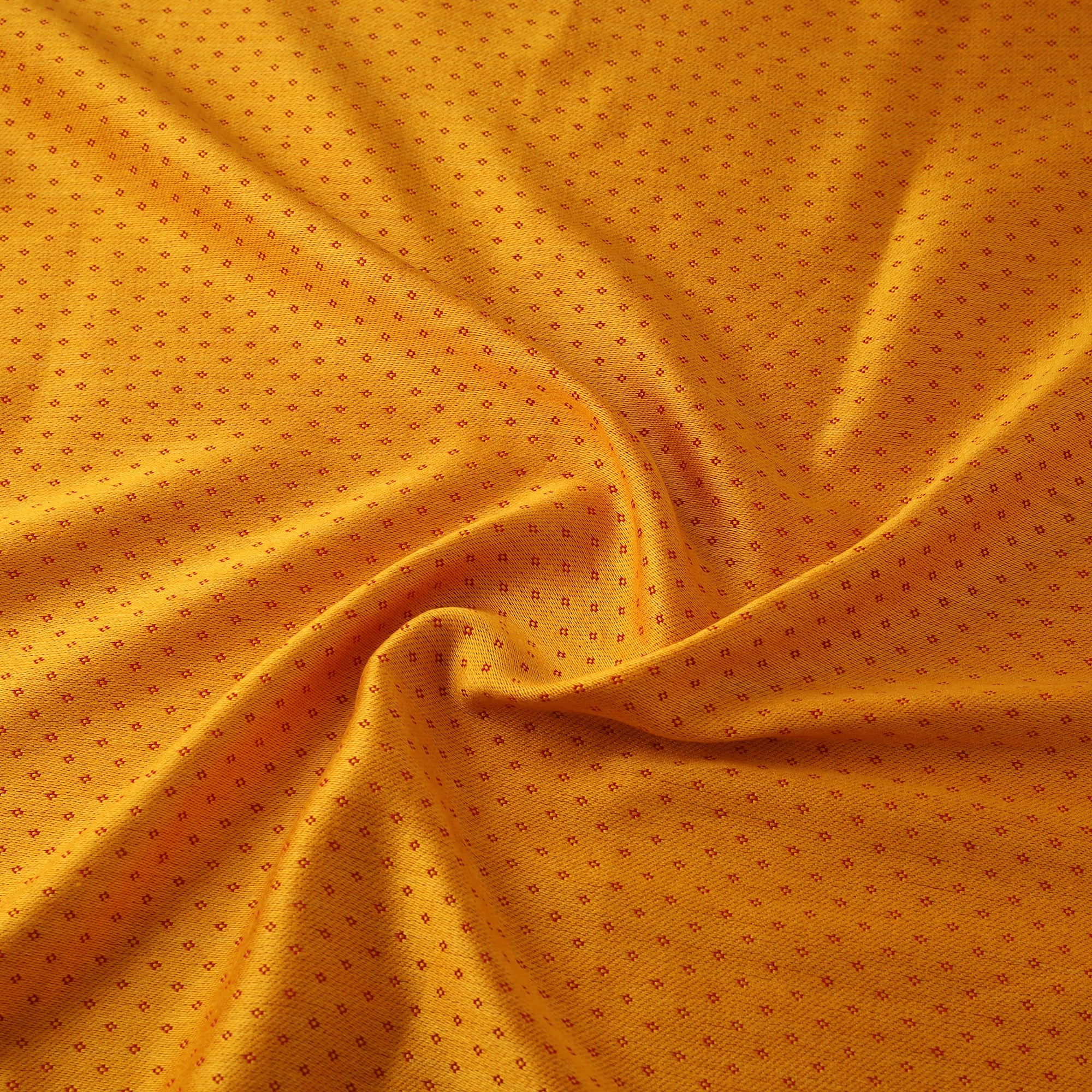 Pure Handloom Silk Cotton Mashru Fabric (Width - 22 in) 08 - Image 3