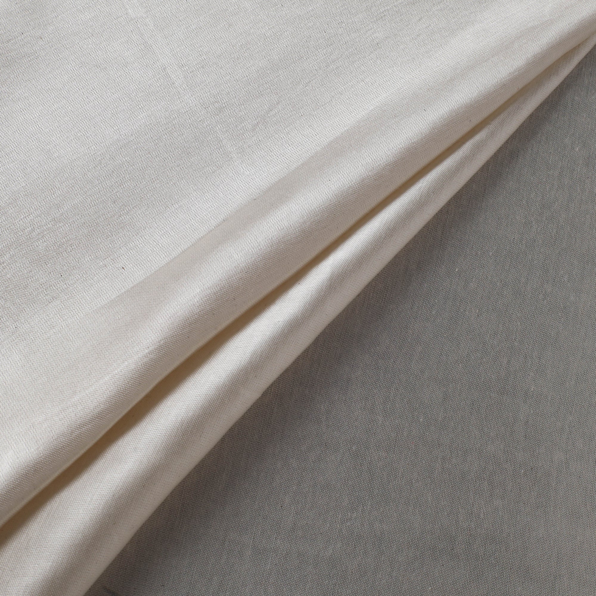 Pure Mashru Silk Plain Fabric (Width - 46 in) 04 - Image 3