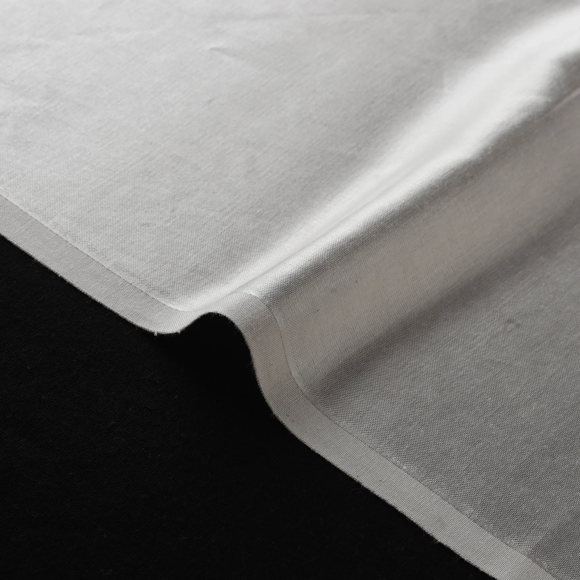 White - Pure Mashru Silk Plain Fabric (Width - 46 in) 19 - Image 4