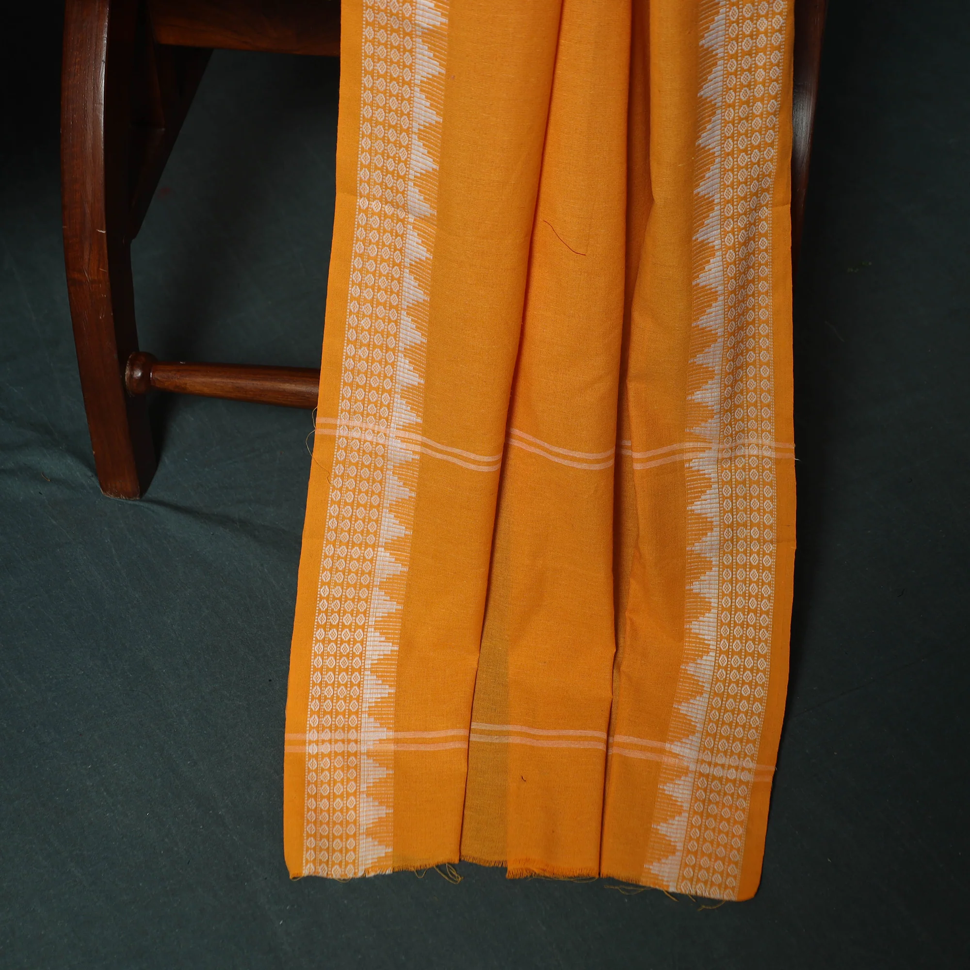 Sambalpuri Ikat Cotton 3pc Unstitched Dress Material Suit Set 27 - Image 4