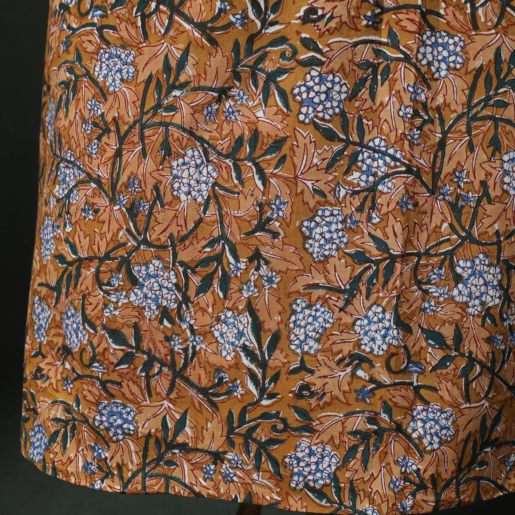 Sanganeri Hand Block Print Cotton 2pc Unstitched Dress Material Kurta Set 25 - Image 5
