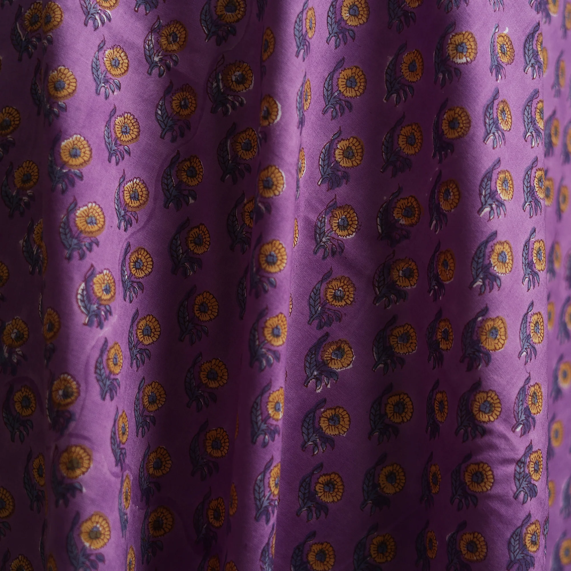 Sanganeri Hand Block Print Cotton Fabric 16 - Image 3