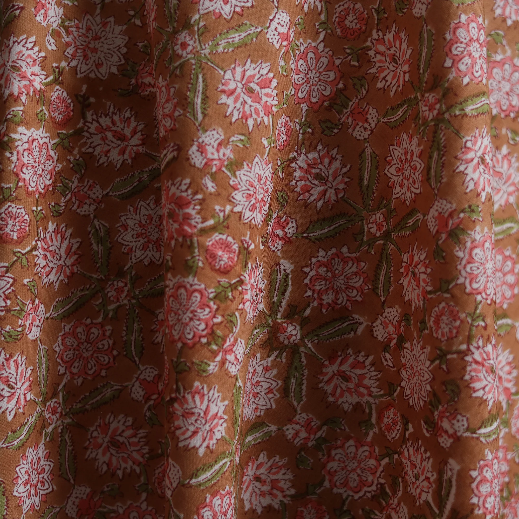 Sanganeri Hand Block Print Cotton Fabric 17 - Image 3