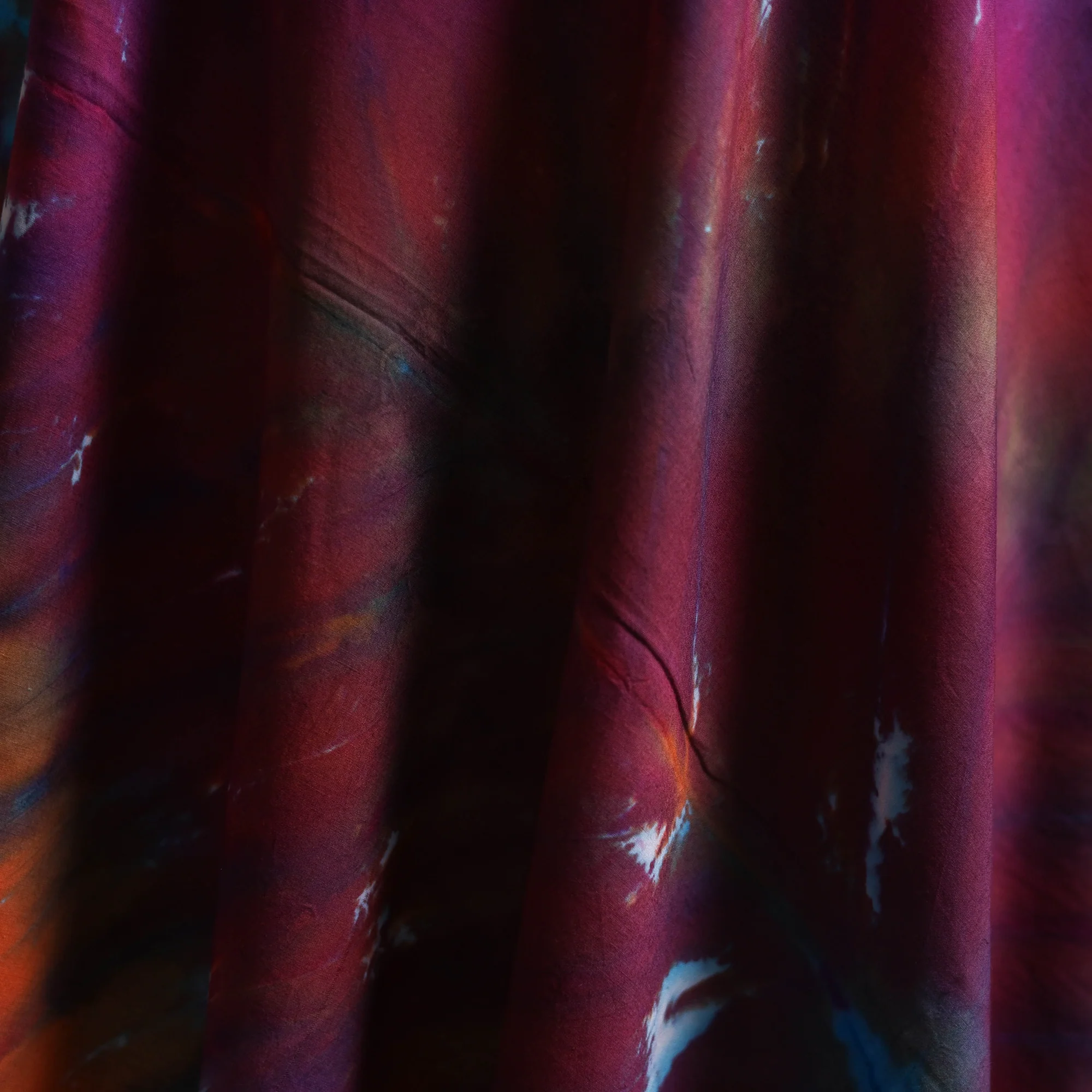 Multicolor - Shibori Tie-Dye Pure Mul Cotton Fabric 25 - Image 3