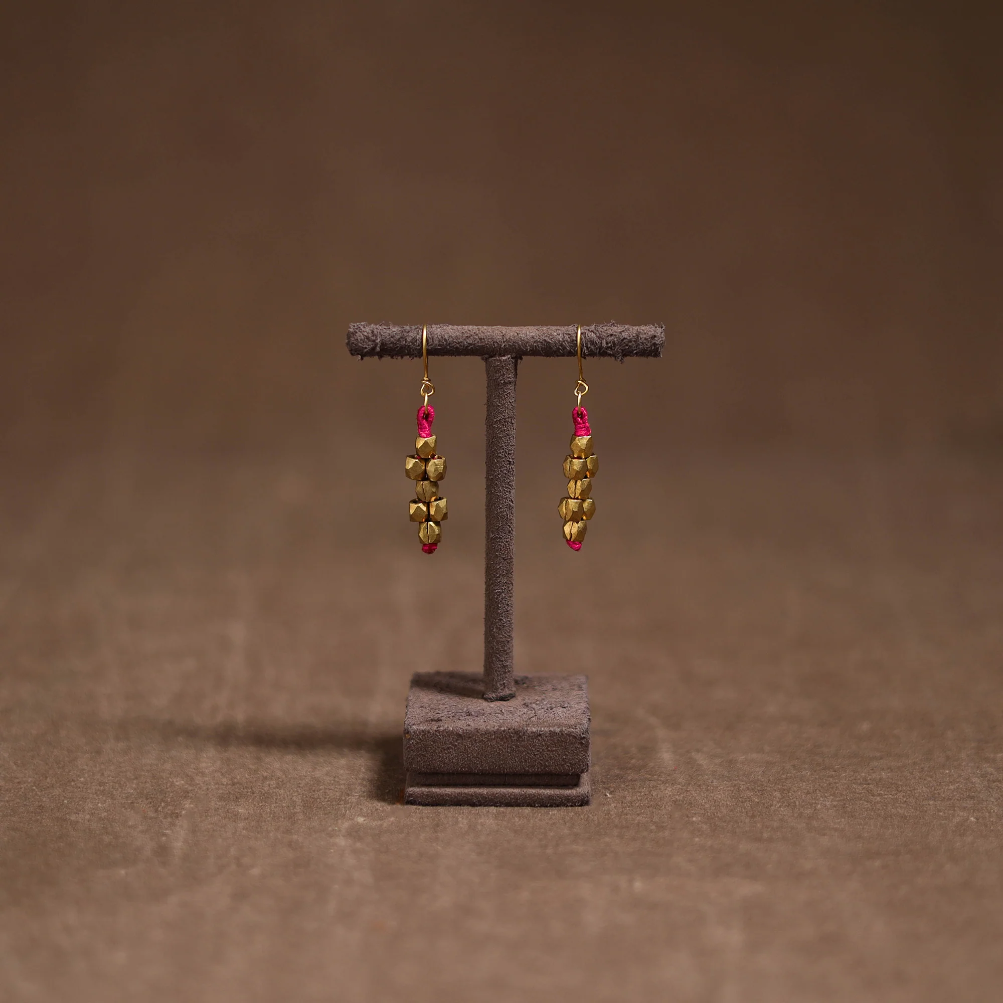 Tribal Odisha Dokra Threadwork Handmade Earrings 103