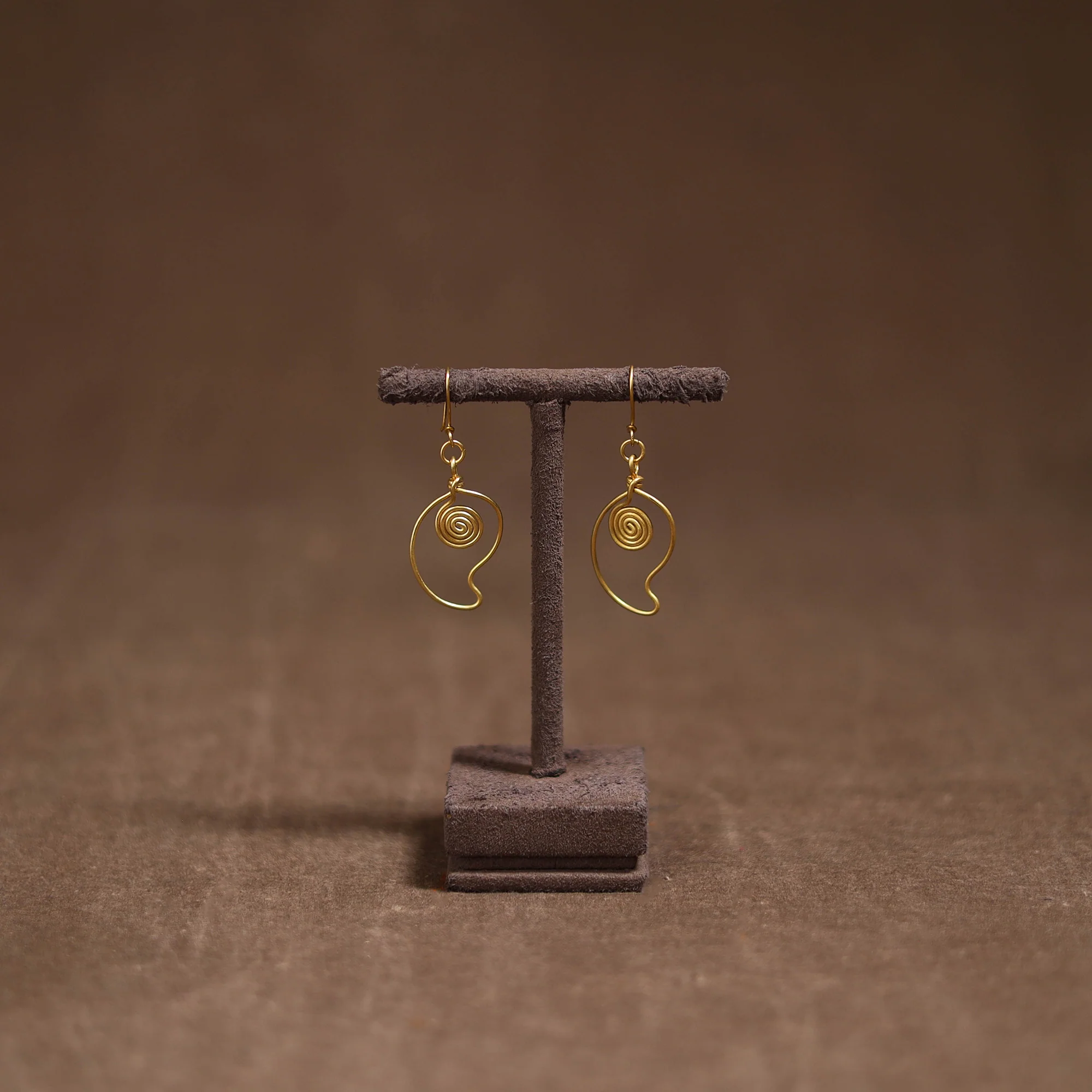 Tribal Odisha Dokra Threadwork Handmade Earrings 92