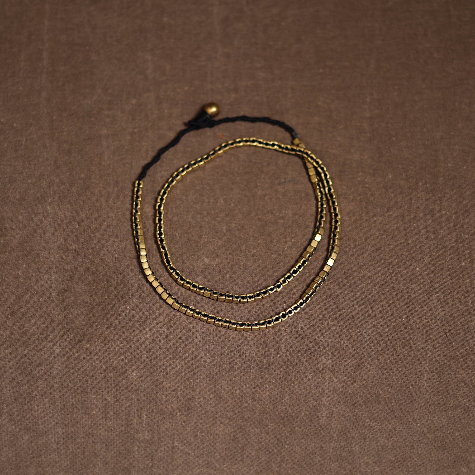 Tribal Odisha Dokra Threadwork Handmade Long Necklace 18 - Image 3
