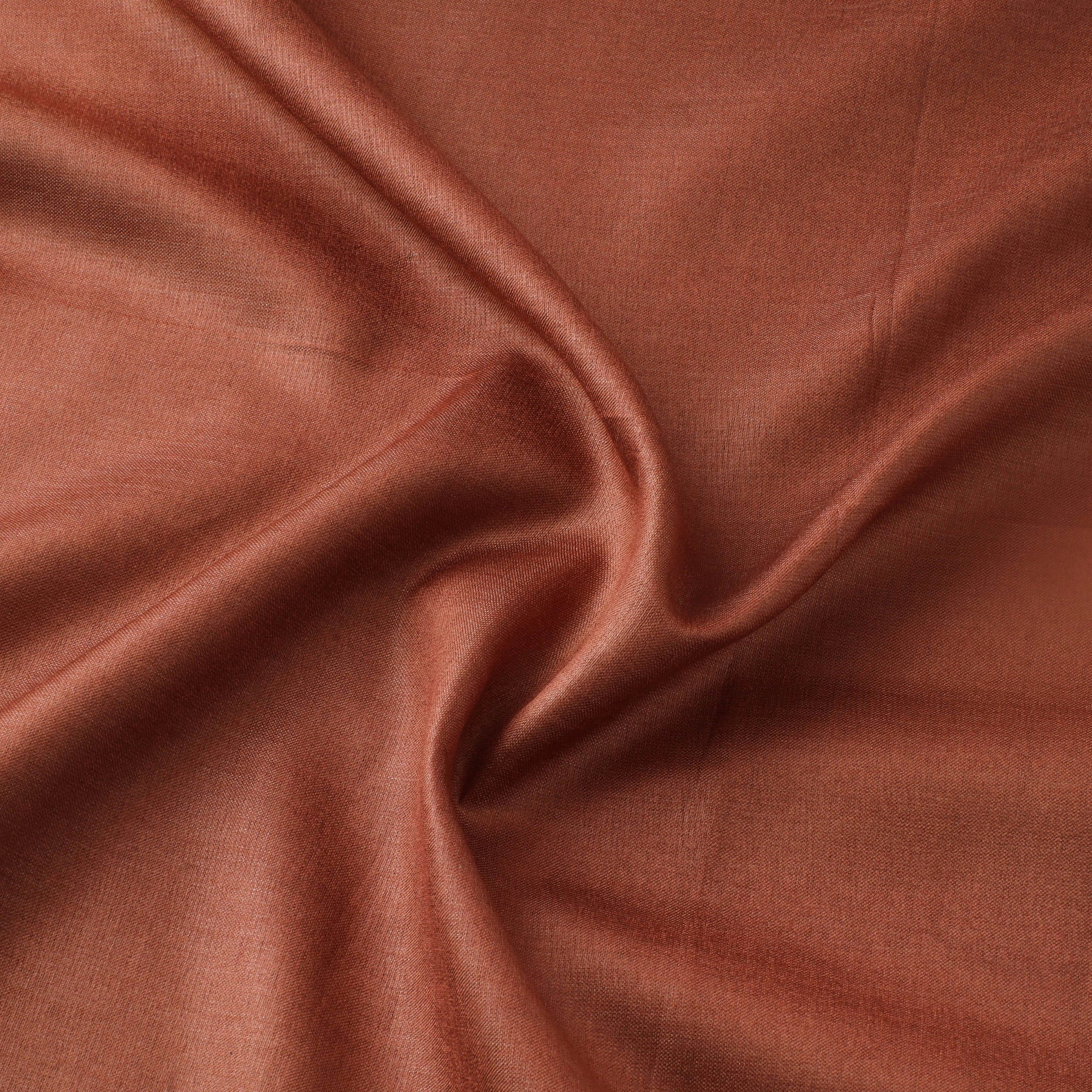 Vidarbha Tussar Silk Handwoven Plain Fabric 07 - Image 3
