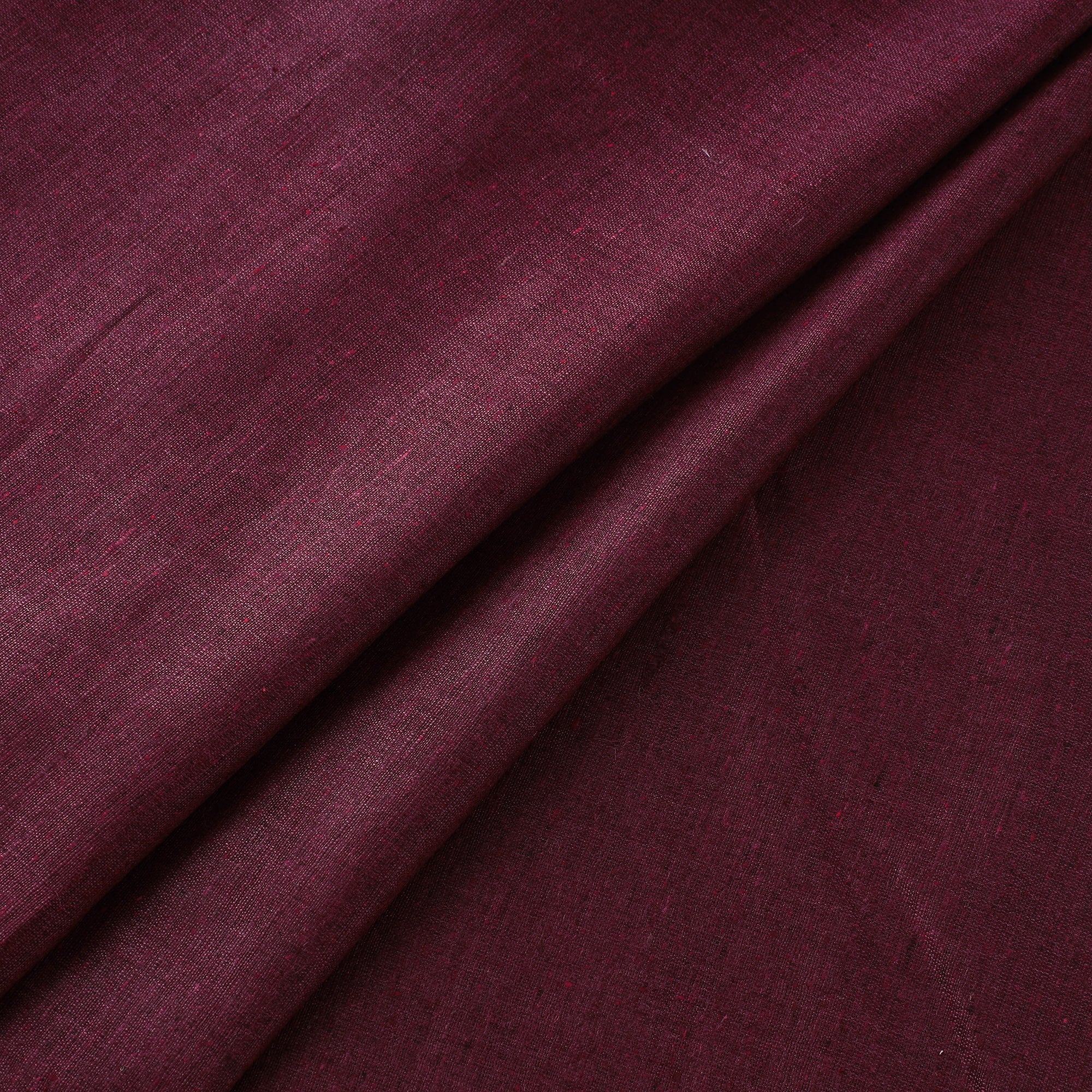 Vidarbha Tussar x Katia Silk Handwoven Plain Fabric 22