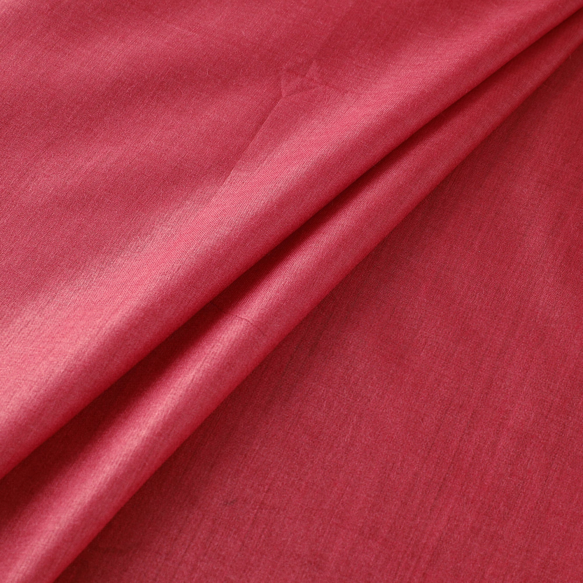 Vidarbha Tussar x Muga Silk Handwoven Plain Fabric 14