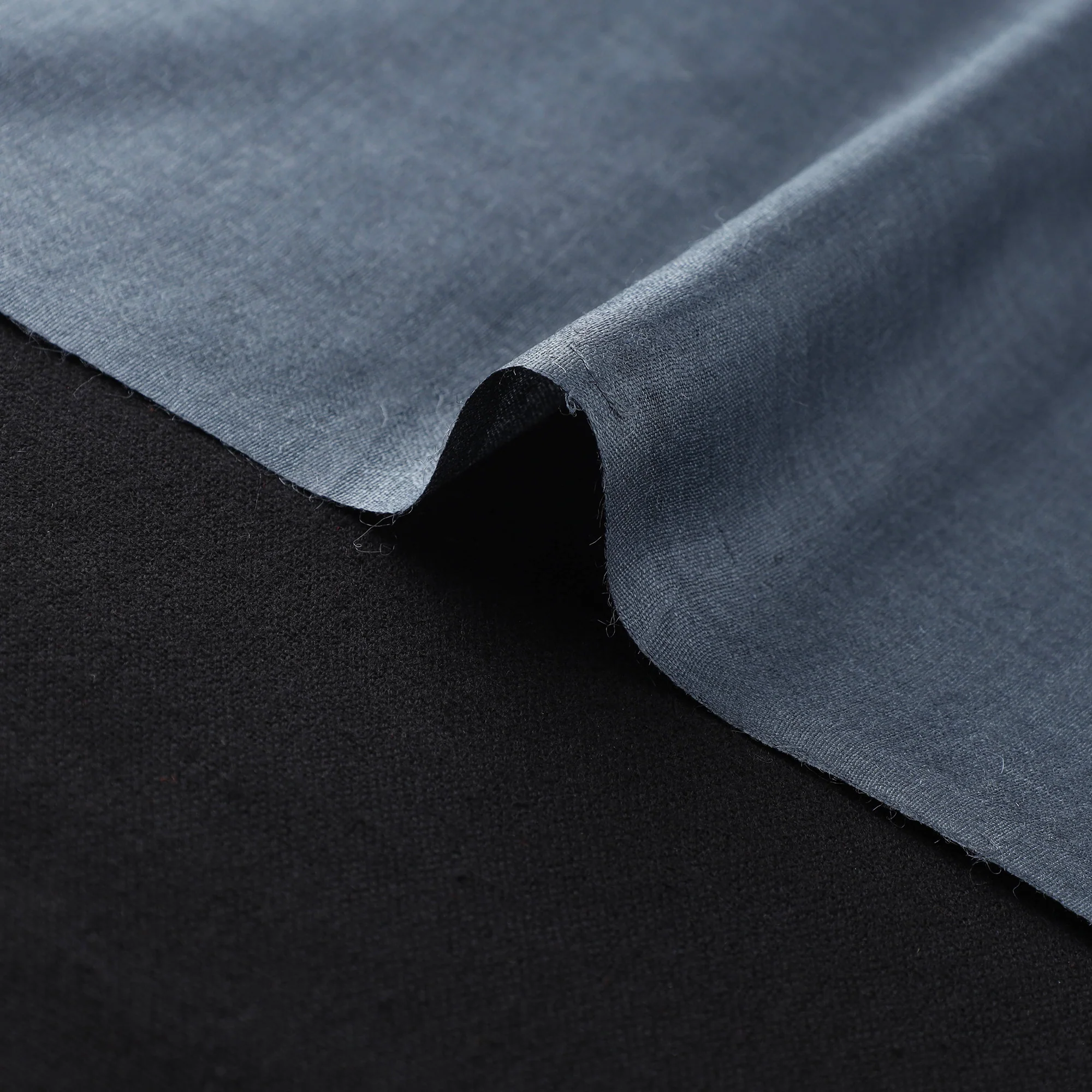 Vidarbha Tussar x Muga Silk Handwoven Plain Fabric 15 - Image 4